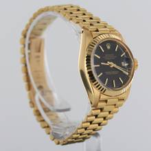 Thumbnail von Rolex Lady-Datejust REF.6917//FULL SET//1979//BLACK DIAL//VOLLGOLD//#809