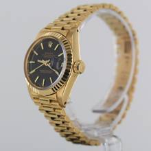 Thumbnail von Rolex Lady-Datejust REF.6917//FULL SET//1979//BLACK DIAL//VOLLGOLD//#809