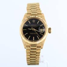 Thumbnail von Rolex Lady-Datejust REF.6917//FULL SET//1979//BLACK DIAL//VOLLGOLD//#809