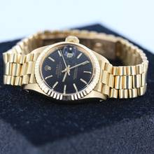 Thumbnail von Rolex Lady-Datejust REF.6917//FULL SET//1979//BLACK DIAL//VOLLGOLD//#809