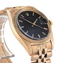 Thumbnail von Rolex Datejust 36 Black Dial Roségold Ref.1607