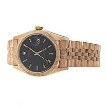 Thumbnail von Rolex Datejust 36 Black Dial Roségold Ref.1607