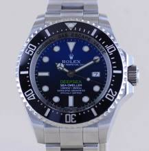 Thumbnail von Rolex Sea-Dweller Deepsea D-Blue Diver 3900M 44mm Cameron 116660 B+P