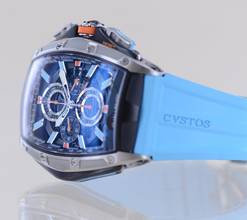 Thumbnail von Cvstos Challenge III Chrono-S Orange Blue GT Power Reserve Gulf rar B+P