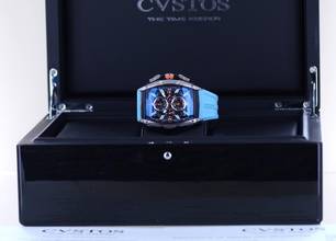 Thumbnail von Cvstos Challenge III Chrono-S Orange Blue GT Power Reserve Gulf rar B+P