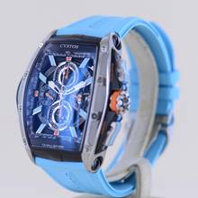 Thumbnail von Cvstos Challenge III Chrono-S Orange Blue GT Power Reserve Gulf rar B+P