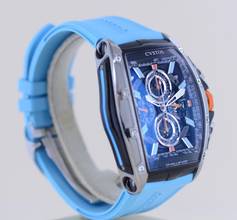 Thumbnail von Cvstos Challenge III Chrono-S Orange Blue GT Power Reserve Gulf rar B+P