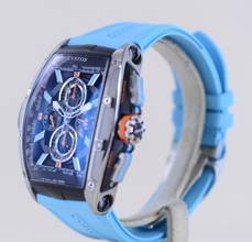 Thumbnail von Cvstos Challenge III Chrono-S Orange Blue GT Power Reserve Gulf rar B+P