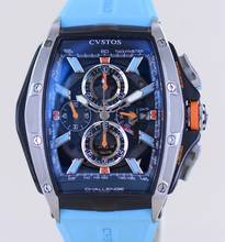 Thumbnail von Cvstos Challenge III Chrono-S Orange Blue GT Power Reserve Gulf rar B+P