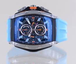 Thumbnail von Cvstos Challenge III Chrono-S Orange Blue GT Power Reserve Gulf rar B+P