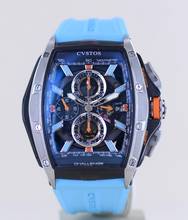 Thumbnail von Cvstos Challenge III Chrono-S Orange Blue GT Power Reserve Gulf rar B+P