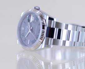 Thumbnail von Rolex Datejust 36 126234 wimbledon roman dial Oysterband Stahl Weißgold ungetragen