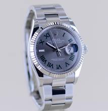 Thumbnail von Rolex Datejust 36 126234 wimbledon roman dial Oysterband Stahl Weißgold ungetragen
