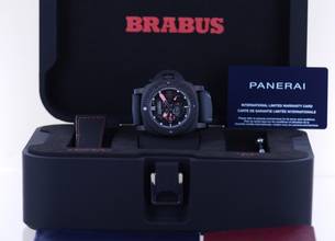 Thumbnail von Officine Paneral Submersible 47S BRABUS Black OPS 47mm Carbotech PAM01240 3-Days Limited B+P