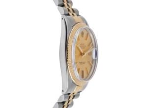 Thumbnail von Rolex Datejust 36 Ref.16013 Bj.1984 Box&Bescreibung sehr gut Vintage Datejust Stahl 18kt Gelbgold open 6/9 Jubilé Armband