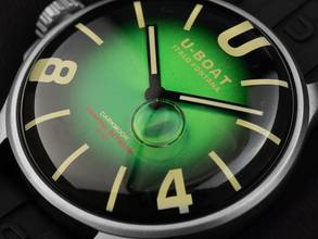 Thumbnail von U-Boat Capsoil Darkmoon Soleil Green Ref.8702/D Full Set Neu Capsoil Green Dial