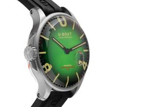 Thumbnail von U-Boat Capsoil Darkmoon Soleil Green Ref.8702/D Full Set Neu Capsoil Green Dial