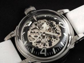 Thumbnail von U-Boat U-65 AUTOMATIC 44mm SS WHITE Ref.3346 Full Set Neu U-65 AUTOMATIC 44mm SS WHITE