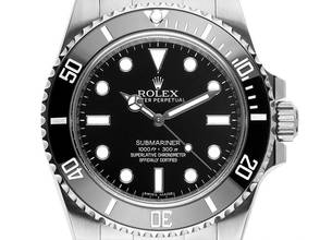 Thumbnail von Rolex Submariner (No Date) Ref.114060 Bj.2019 Full Set wie Neu Vintage Submariner no Date Oyster Armband