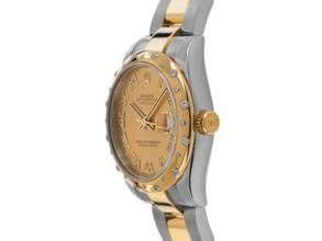 Thumbnail von Rolex Datejust 31 Medium Ref.178343 Bj.2014 Full Set original Vintage Unpoliert Datejust Medium Diamanten Oyster Armband