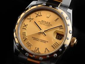 Thumbnail von Rolex Datejust 31 Medium Ref.178343 Bj.2014 Full Set original Vintage Unpoliert Datejust Medium Diamanten Oyster Armband