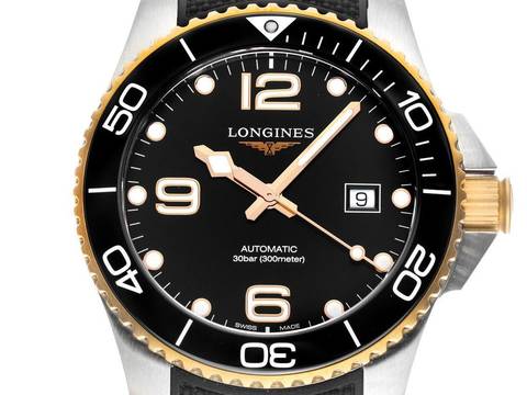  Longines HydroConquest Ref.L3.781.3.56.9 2025 Full Set wie Neu Hydro Conquest Kautschuk Faltschließe 