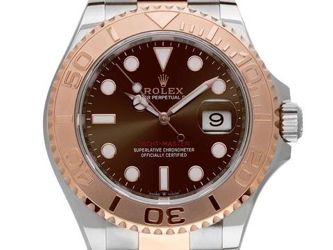 Rolex Yacht-Master 40 Ref.126621 Bj.2022 Box&Beschreibung wie Neu Yacht-Master Schokobraun