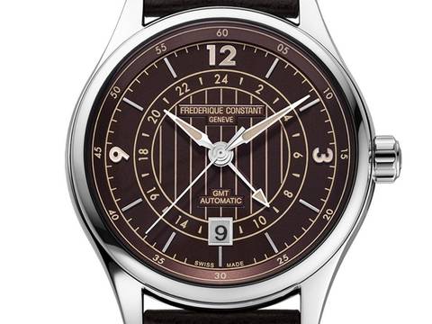 Frederique Constant Runabout Classics Runabout GMT Ref.FC-350RBR5B6 Full Set Neu Classics Runabout GMT Leder Faltschließe Limitiert
