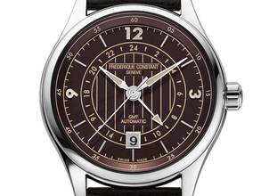 Thumbnail von Frederique Constant Runabout Classics Runabout GMT Ref.FC-350RBR5B6 Full Set Neu Classics Runabout GMT Leder Faltschließe Limitiert