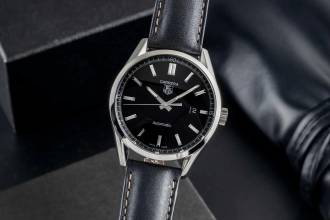Thumbnail von TAG Heuer Carrera Calibre 5 Edelstahl Automatik Herrenuhr Ref. WV211B-1 B&P 2011