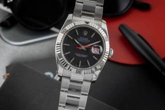 Thumbnail von Rolex Datejust Turn-O-Graph Turn-O-Graph Stahl / Weissgold Automatik Herrenuhr 116264