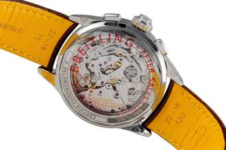 Thumbnail von Breitling Duograph Premier B15 Duograph 42 Handaufzug Ref. AB1510171C1P1 B&P