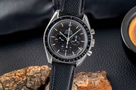 Omega Speedmaster Professional Moonwatch Stahl Handaufzug Herrenuhr 145.0022 B&P 1989 