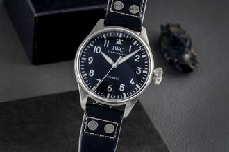 Thumbnail von IWC Große Fliegeruhr Big Pilot´s Watch 43 Stahl Automatik Herrenuhr Ref. IW329301