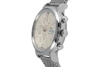 Thumbnail von IWC Portofino Chronograph Stahl Automatik Herrenuhr Ref. IW391005 Papiere 2015