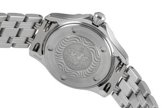 Thumbnail von Omega Seamaster Professional 300M Red Dial Stahl Quarz Ref. 2582.61.00