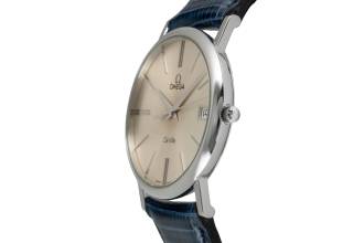 Thumbnail von Omega De Ville Stahl Datum Herrenuhr Medium Size Ref. 196.2432 Klassiker