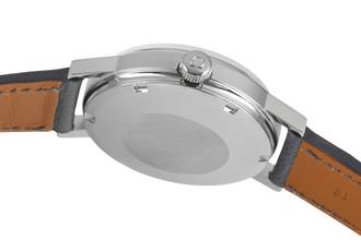 Thumbnail von Omega Genève Grey Dial Stahl Automatik Herrenuhr ST168.0098 166.098 Vintage