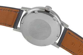Thumbnail von Omega Genève Grey Dial Stahl Automatik Herrenuhr ST168.0098 166.098 Vintage