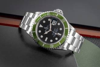 Thumbnail von Rolex Submariner Date Kermit Swiss Made Dial Automatik Herrenuhr Ref. 16610LV