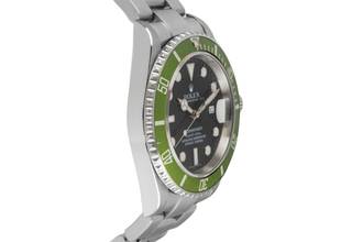 Thumbnail von Rolex Submariner Date Kermit Swiss Made Dial Automatik Herrenuhr Ref. 16610LV