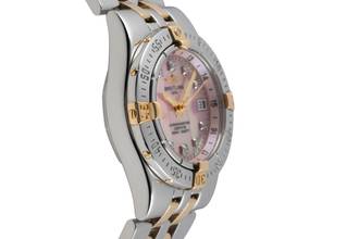 Thumbnail von Breitling Starliner Diamond MOP Dial Stahl / Gold Quarz Damenuhr B71340 B&P 2006