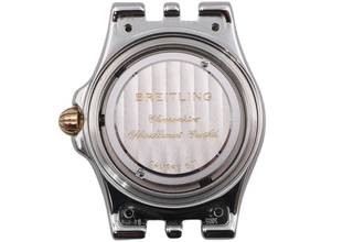 Thumbnail von Breitling Starliner Diamond MOP Dial Stahl / Gold Quarz Damenuhr B71340 B&P 2006