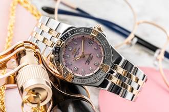 Thumbnail von Breitling Starliner Diamond MOP Dial Stahl / Gold Quarz Damenuhr B71340 B&P 2006