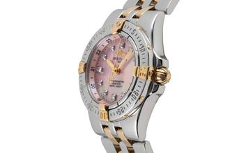 Thumbnail von Breitling Starliner Diamond MOP Dial Stahl / Gold Quarz Damenuhr B71340 B&P 2006