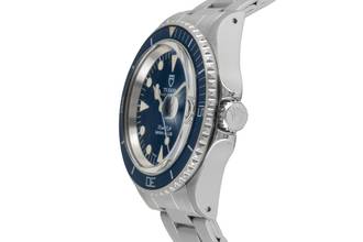 Thumbnail von Tudor Mini-Sub 660ft Blue Dial Stahl Automatik Medium Size Rolex Case Ref. 94400