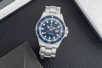 Thumbnail von Tudor Mini-Sub 660ft Blue Dial Stahl Automatik Medium Size Rolex Case Ref. 94400