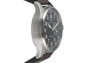 Thumbnail von IWC Große Fliegeruhr Schaffhausen Big Pilot Automatik 7 Days Edelstahl Herrenuhr Ref IW500201