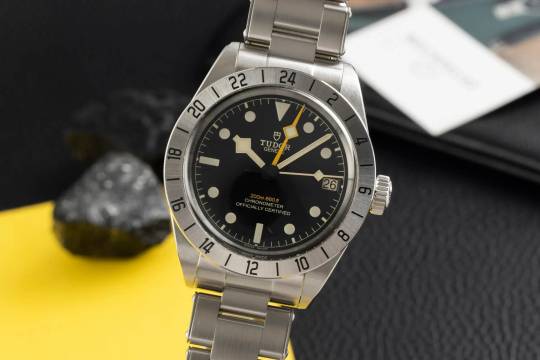  Tudor Black Bay Pro Edelstahl Automatik Herrenuhr Ref. 79470 B&P 