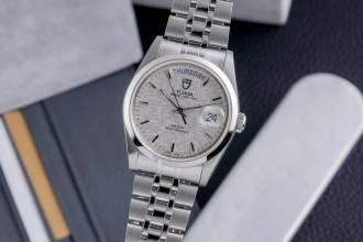 Thumbnail von Tudor Prince Date Day Silver Dial Edelstahl Automatik Herrenuhr Ref. 76200